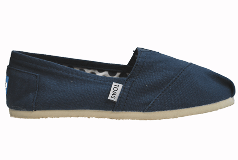 Toms Shoes for Tomorrow Navy Canvas Toms