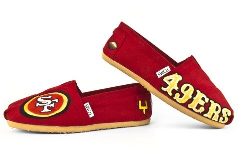 49ers Custom Shoes