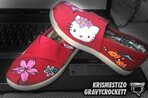 Tom's Shoes Hello Kitty by Kris Mestizo