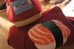 Tom's Shoes Sushi by Kris Mestizo